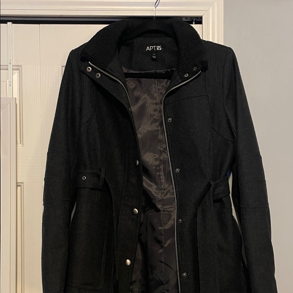 Apt. 9 Women's Dark Gray Utility Jacket